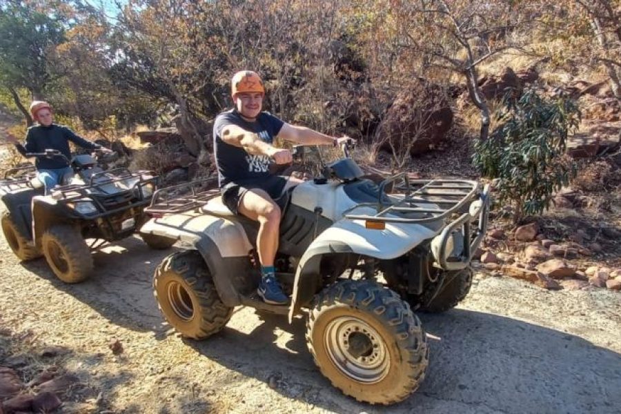 Cullinan: Bushveld Quadbike Ride with a Guide